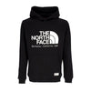 THE NORTH FACE Felpa Leggera Cappuccio Uomo Berkeley California Hoodie Black da uomo