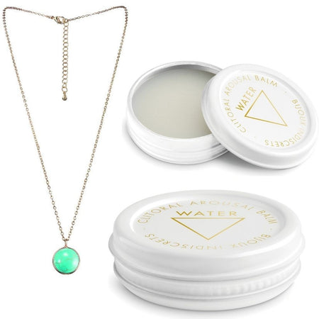Kit del piacere Oroscopo AQUARIO Vibratore dita Balsamo clitorideo