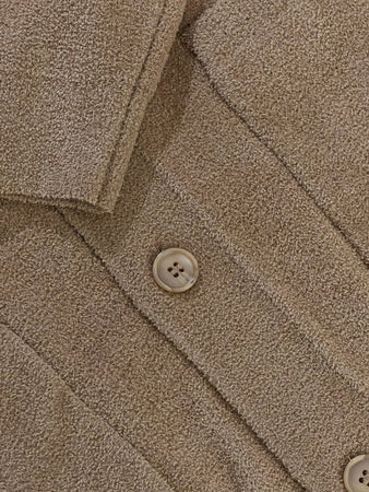 Cardigan c/tasche spugna