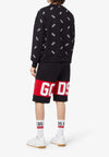 GCDS Pantaloncini BAND LOGO SWEATSHORTS da uomo