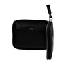 COMME DES GARCONS WALLET Silver Eyelet portafoglio in pelle in nero da donna