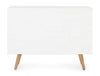 Credenza Eloise, struttura in legno MDF o legno di abete, pomelli in acciaio, stile naturale