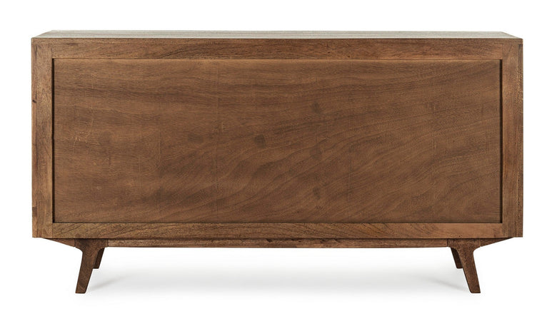 Credenza "Sherman" con struttura e gambe in legno mango, mobile in stile vintage