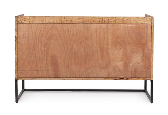 Credenza "Lambeth" con struttura in legno mango, mobile in stile moderno