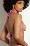 2BEkini | Bikini triangolo + brasiliana Candy Paisley