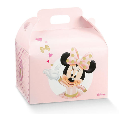 Scatolina Nascita Bimba Party Box Disney Minnie Ballerina