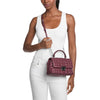 MICHAEL KORS borse a mano donna michael kors - md th satchel - bordeaux da donna