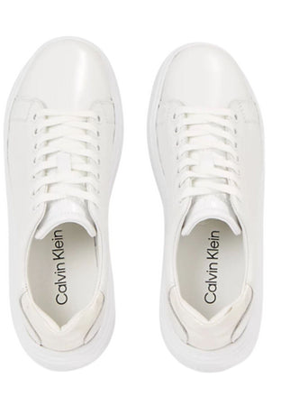 calvin klein Sneakers RAISED CUPSOLE LACE UP - NANO MN da donna
