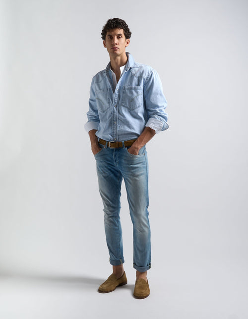 DONDUP GEORGE GEORGE-DS0145U-IM1 da uomo