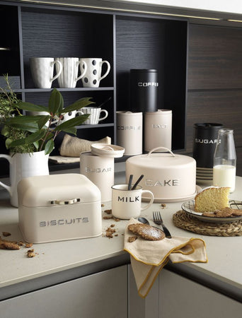 Tortiera Evviva 5781 – Vintage con Manico e Chiusura Ermetica, Avorio