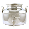 Contenitore in acciaio inox AISI 304 per olio d'oliva Made in Italy