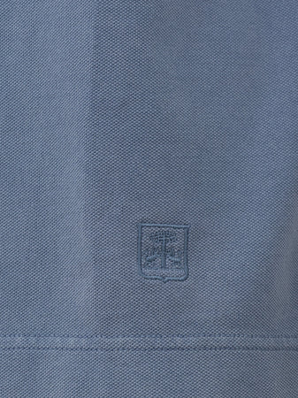 Corneliani Polo manica corta celeste da uomo