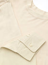 Balenciaga Layered T-Shirt Color Crema da uomo
