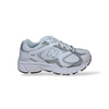 Sneakers bambino New Balance 408 bianche argento laccio
