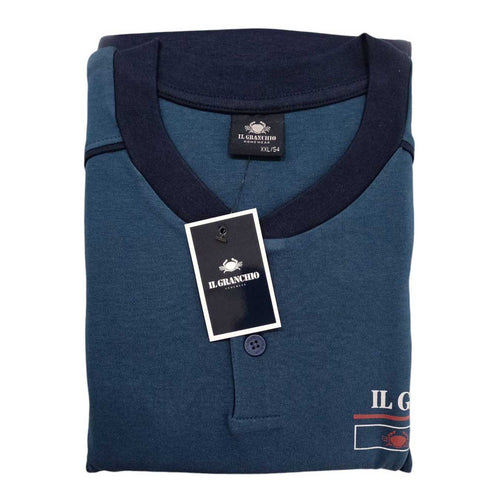 Pigiama Autunno/Inverno Uomo Il Granchio GP2066 48 Cotone interlock