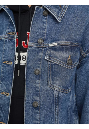 GUESS GIACCA GJ OVERSIZE TRUCKER JACKET da donna