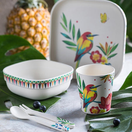 Set da Tavola in Bambù Tommy Lise Blooming Day