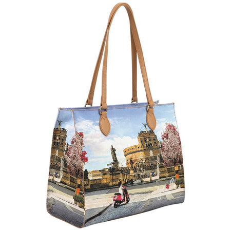 YNot borsa square shopping bag Roman Holidays YES602S4