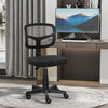 Sedia da Ufficio Ergonomica in Rete Senza Braccioli e Regolabile in Altezza, Nero HN3921-577HN3