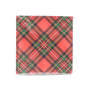 Tovaglioli natalizi Tartan 33 x 33 cm decorazione per tavola di Natale, confezione da 20 tovaglioli