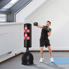 Sacco da Boxe da Terra, Sacco da Pugile per Adulti e Bambini, Fit Boxe Arti Marziali (50x50x165cm) WE3A91-063WE3