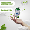 Elkopur Force Quercetina pura, 120 capsule da 500 mg. con 200 mg. di Quercetina titolata 98% in Quercetina, Vegetarian e Vegan ok, Rinforza il sistema immunitario, Antiossidante, prodotto in Italia