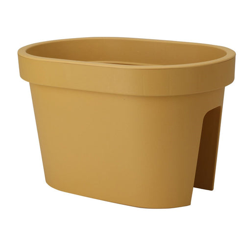 Vaso fioriera da balcone rettangolare per ringhiera da esterno per fiori e piante