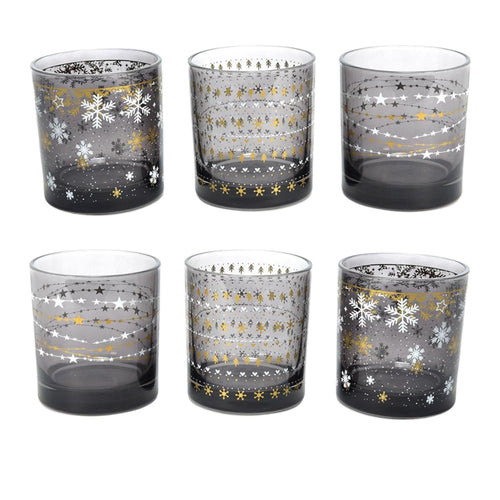 Set da 6 bicchieri in vetro Royal Stars da 300 cL Ø 8.3 x h 9 cm