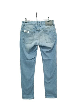 Uniform Jeans uomo Dean Slim Fit blue comfort denim 11 oz stretch