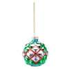 Palline per alberi di Natale in vetro, decorate con forme Ø 6 cm