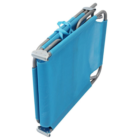 Lettino prendisole pieghevole in Texilene brandina da spiaggia e balcone