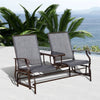 Dondolo da Giardino a Due Posti con Tavolino 81 × 147 × 100cm 84A-011