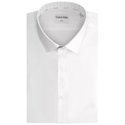Calvin Klein camicia bianca K10K112744 Camicie Calvin Klein