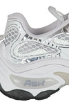 ASH Ash - Sneakers - 450989 - Bianco/Argento da donna