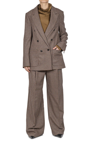 GRIFONI Grifoni - Pantalone - 442201 - Cammello/Blu da donna