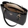 Guess borsa a spalla nera saffiano NOELLE HWZG9672250BLA