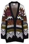 LA FEMME BLANCHE La Femme Blanche - Cardigan - 461501 - Fantasia nero da donna