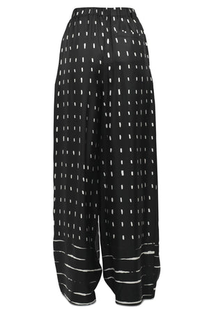 Alysi - Pantalone - 451050 - Nero/Bianco da donna