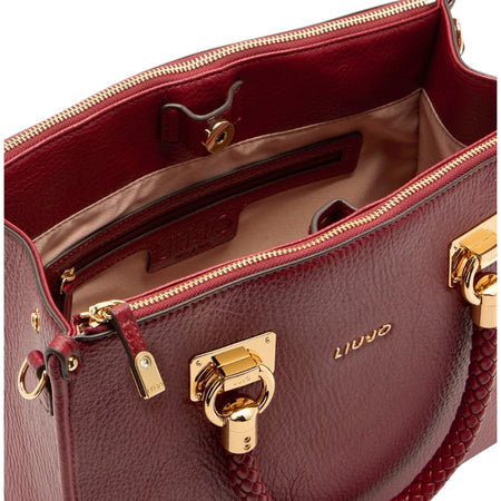 Liu Jo borsa satchel media rosso vino AF5008E0027-91726