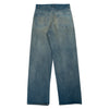 AURALEE Selvedge Wide Pants in Faded Indigo da uomo
