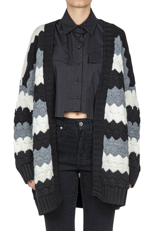 SO ALLURE So Allure - Cardigan - 441922 - Nero/Panna da donna