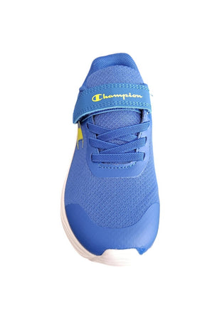 Scarpe sneakers Unisex bambini Champion SYPHON  rosa-bianco laccio elastico e velcro