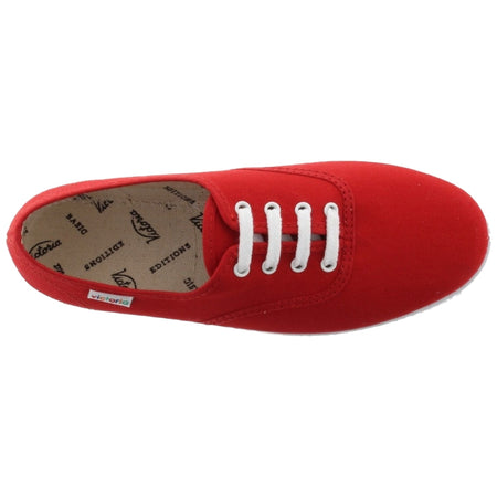 Scarpe tela Victoria 1915 Inglesa rosse