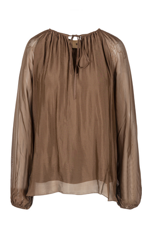 SOLOTRE Solotre - Blusa - 450761 - Cioccolato da donna