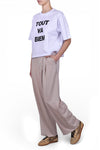 MeME ROAD Meme Road - Pantalone - 470267 - Ecru da donna