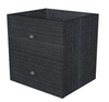 Cassettiera a 2 cassetti in melaminico cm. 32,5x28,8x32,5h
