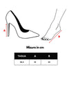 Saint Laurent Sandali con Tacco in Crepe Satin Saint Laurent da donna
