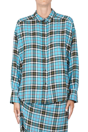 8PM 8pm - Camicia - 460227 - Nero/Turchese da donna