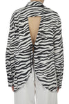 8PM 8pm - Camicia - 450688 - Bianco/Nero da donna