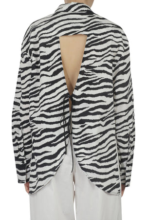 8PM 8pm - Camicia - 450688 - Bianco/Nero da donna